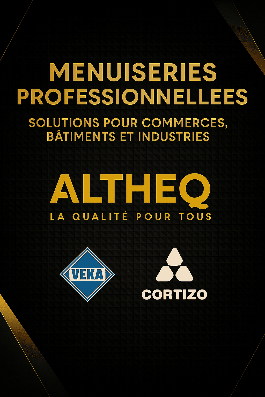 Menuiseries pour professionnelles