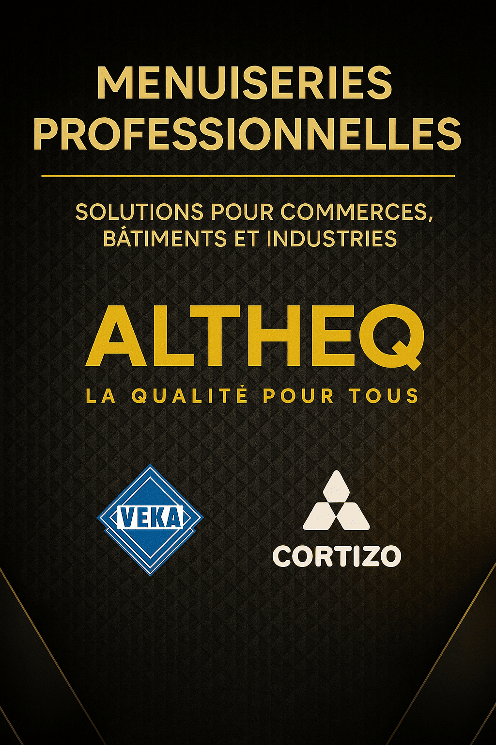 Menuiseries professionnelles : solutions sur mesure pour commerces, bâtiments et industries