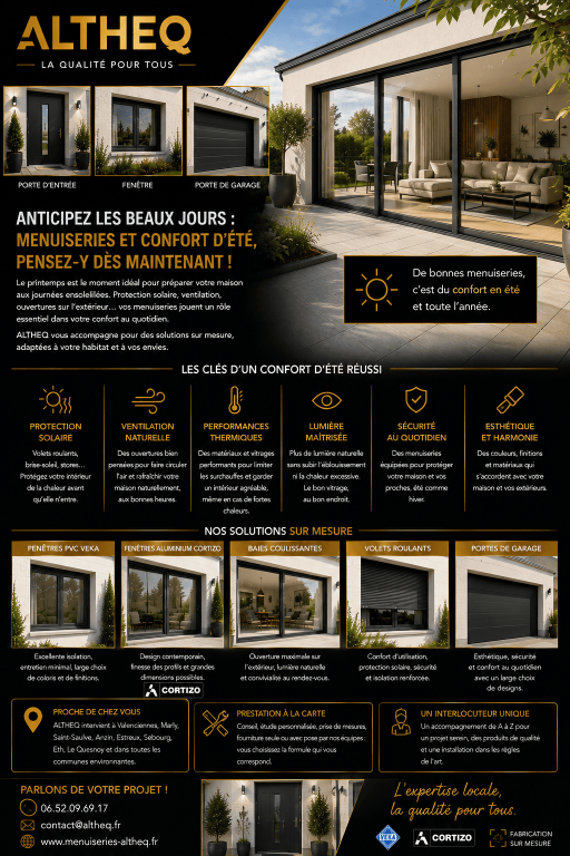 Rénover ses menuiseries progressivement : par où commencer à Valenciennes et dans le Valenciennois ?